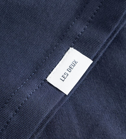 Les Deux T-shirt - Encore Boucle - Navy/Ivory
