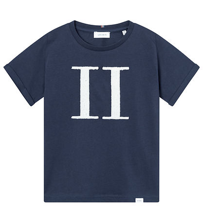Les Deux T-shirt - Encore Boucle - Navy/Ivory