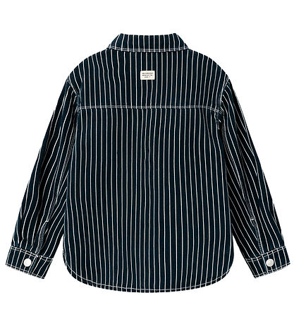 Name It Denimjakke - NkfMine - Dark Sapphire Stripes