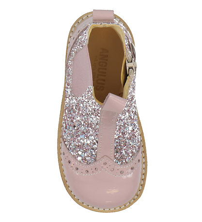 Angulus Støvler - Chelsea - Mauve m. Glitter