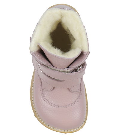 Angulus Vinterstøvler - Tex - Mauve m. For/Velcro