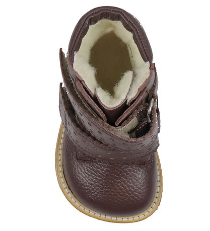 Angulus Vinterstøvler - Tex - Dusty Aubergine m. For/Velcro