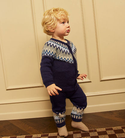 Molo Cardigan - Uld - Bay - Blues