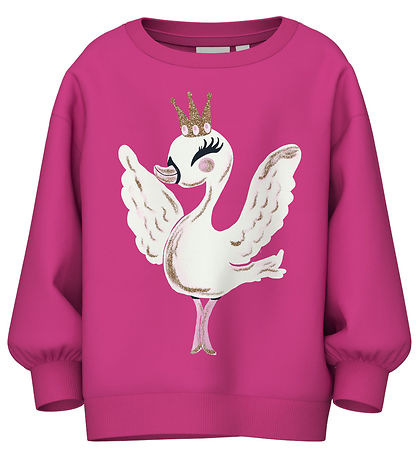 Name It Sweatshirt - NmfValona - long - Raspberry Rose/Princess 