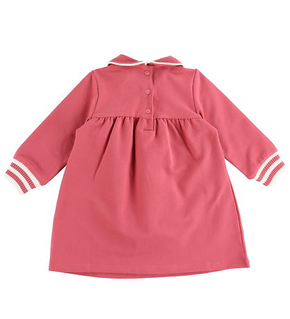 Emporio Armani Sweatkjole - Slate Rose m. Hvid