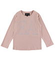 Emporio Armani Bluse - Rose Smoke m. Similisten