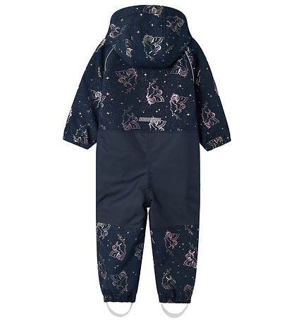 Name It Softshelldragt m. Fleece - Noos - NmfAlfa08 - Dark Sapph