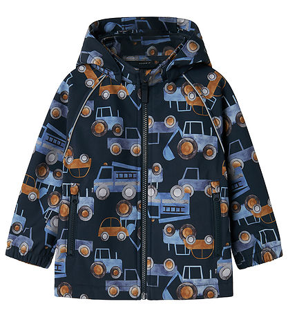 Name It Softshelljakke m. Fleece - NmmAlfa08 - Dark Sapphire m. 