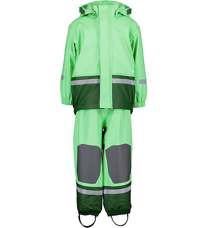 Didriksons Regntøj m. For - PU - Boardman - Dusty Lime