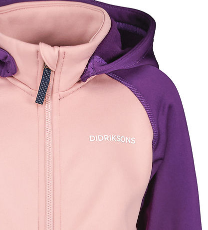 Didriksons Softshelljakke m. Fleece - Corin - Dusty Pink