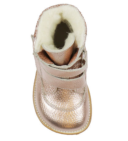 Angulus Vinterstøvler - Tex - Copper/Maple m. For/Velcro
