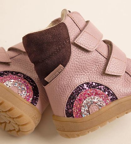 Angulus Vinterstøvler - Tex - Mauve/Aubergine m. For/Velcro