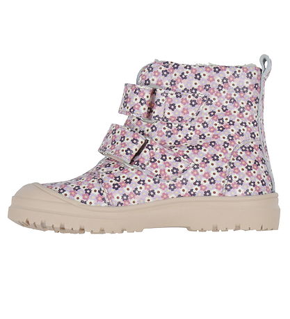 Angulus Vinterstøvler - Tex - Heather Flowers m. For/Velcro