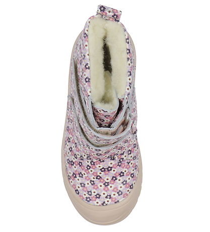 Angulus Vinterstøvler - Tex - Heather Flowers m. For/Velcro