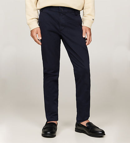 Tommy Hilfiger Bukser - 1985 Soft Twill Chino - Desert Sky