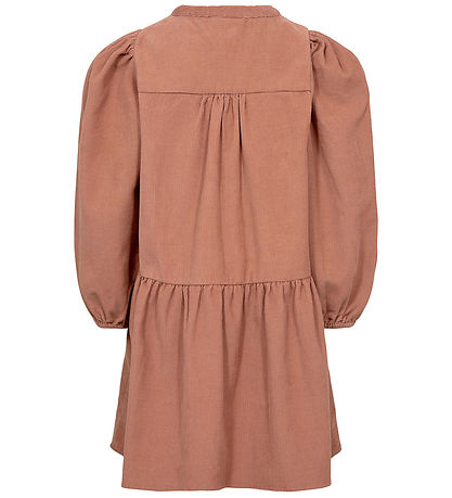 Sofie Schnoor Kjole - Fløjl - Rosy Brown