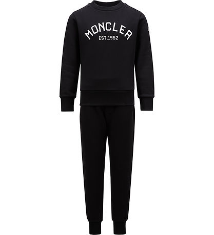 Moncler Sweatsæt - Sort m. Beige