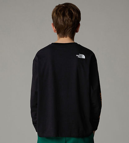 The North Face Bluse - Graphic Oversize - Sort
