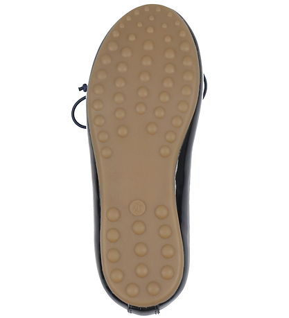 Bisgaard Ballerina Hjemmesko - Lucy - Navy Patent