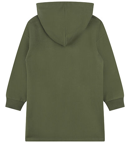 Little Marc Jacobs Sweatkjole - Winter Moss/Hvid m. Taske