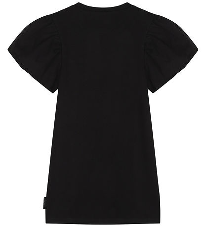 Little Marc Jacobs Kjole - Sort m. Pailetter/Print