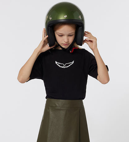 Zadig & Voltaire T-shirt - Sort m. Hvid
