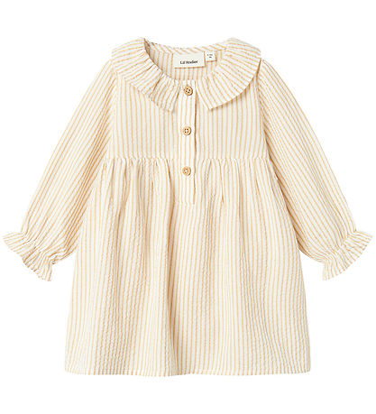 Lil Atelier Kjolebody - NbfLino - Coconut Milk/Taos Taupe