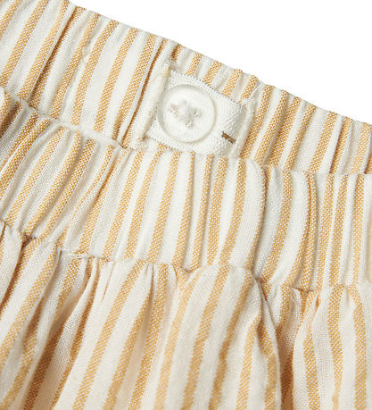 Lil Aterlier Nederdel - NmfLino - Coconut Milk/taos Taupe