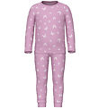 Name It Nattøj - Noos - Rib - NmfNightset - Pink Lavender
