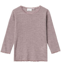 Name It Bluse - Wolle - NmfWang - Noos - Purple Dove