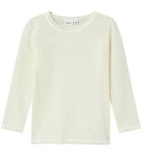Name It Bluse - Wolle - NbfWang - Snow White
