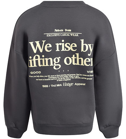 Hound Sweatshirt - Grå m. Print