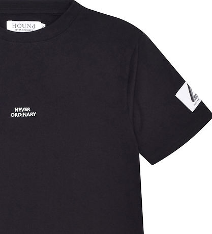 Hound T-shirt - Sort