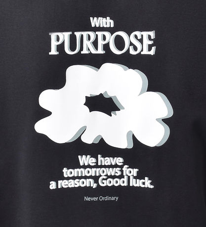 Hound T-shirt - Sort m. Print