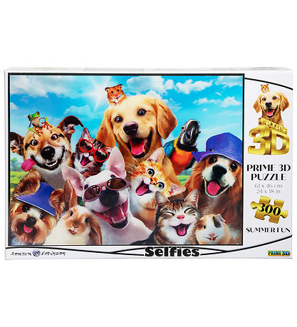 Prime 3D Puzzle Puslespil - 3D - 300 Brikker - Summer Fun