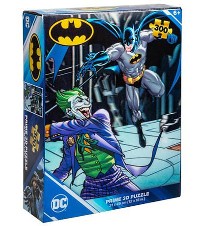 Prime 3D Puzzle Puslespil - 3D - 300 Brikker - Batman vs Joker
