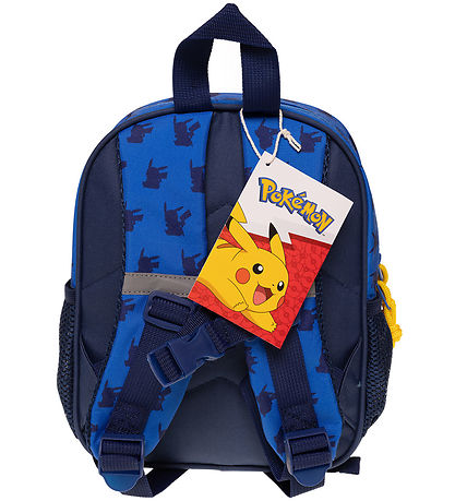Pokémon Børnehavetaske - Blå m. Pikachu