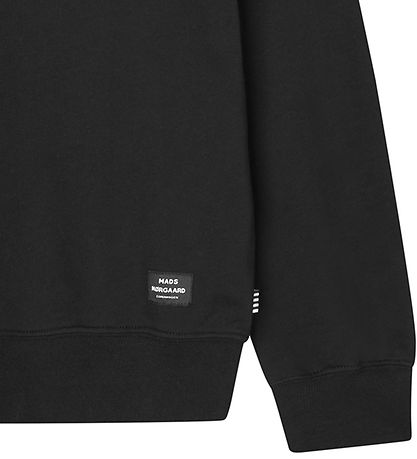Mads Nørgaard Sweatshirt - Light Terry Solo - Sort