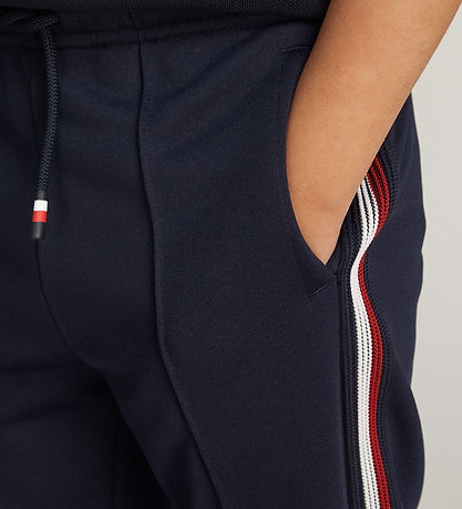 Tommy Hilfiger Sweatpants - Global Stripe - Desert Sky