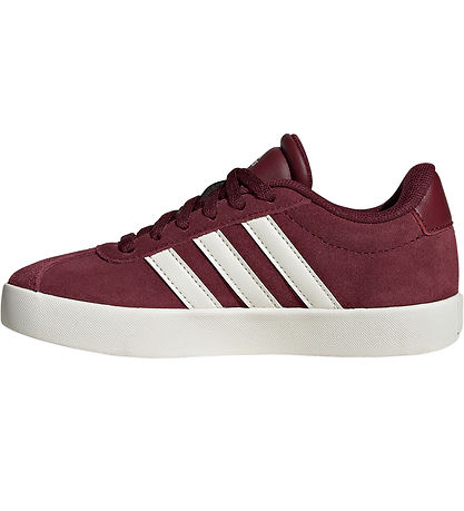 adidas Performance Sko - VL Court 3.0 K - Bordeaux Rød/Hvid