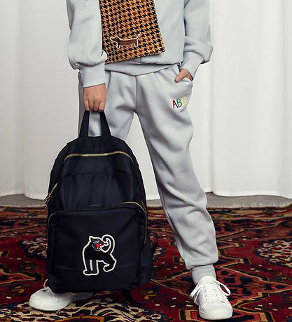 Mini Rodini Sweatpants - ABC - Grå
