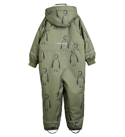 Mini Rodini Flyverdragt - Penguin - Grøn