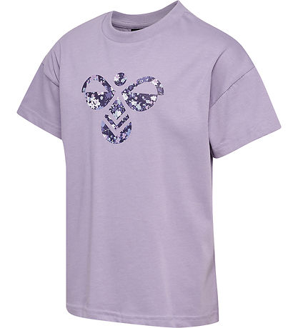 Hummel T-Shirt - HmlLibi - Lavender Gray
