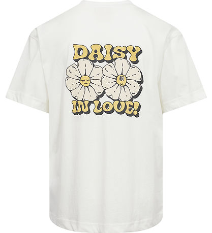 Sofie Schnoor T-Shirt - White Alyssum m. Print