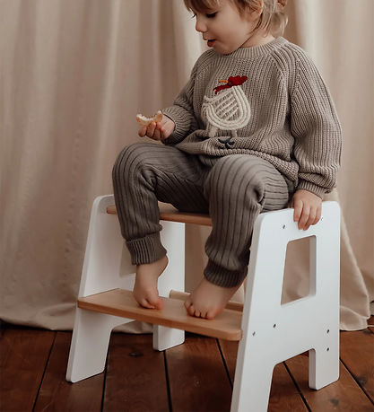 Hemmingsen Kids Skammel - 40x35x35 cm - Hvid
