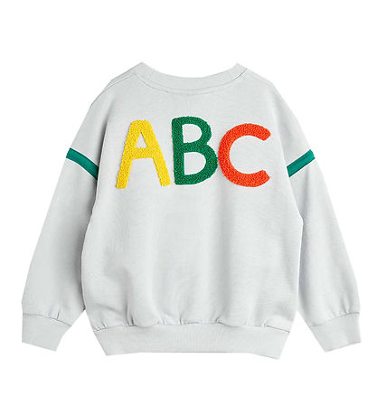 Mini Rodini Sweatshirt - ABC - Grå