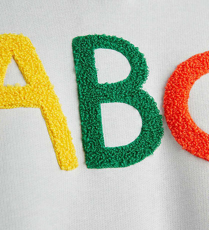 Mini Rodini Sweatshirt - ABC - Grå