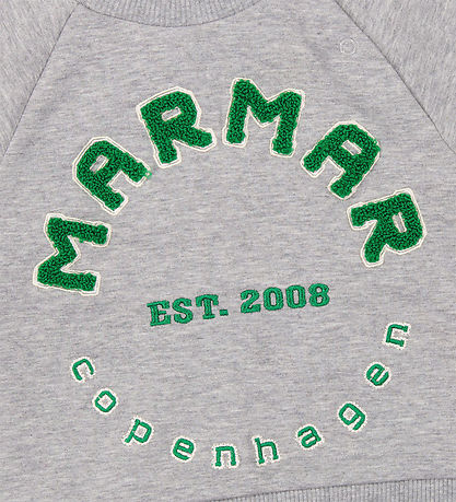 MarMar Sweatshirt - Theos B - Green Logo