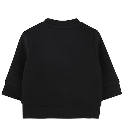 BOSS Sweatshirt - Sort m. Hvid