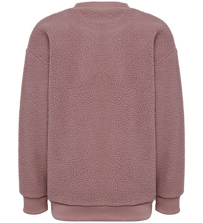 Hummel Fleecetrøje - HmlCosso - Twilight Mauve m. Guld
